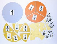 Набор магнитных карточек "Доли и дроби - 3" - fgospostavki.ru - Челябинск