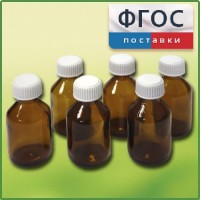 Набор склянок для растворов реактивов 30 миллилитров (6 штук) - fgospostavki.ru - Челябинск