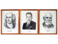 "Портреты выдающихся биологов" (деревянная рамка, под стеклом) - fgospostavki.ru - Челябинск