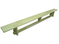 Скамейка гимнастическая (деревянные ножки) (3,5 м)  - fgospostavki.ru - Челябинск