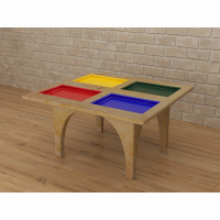 Игровой стол для занятий сенсорной интеграцией 4 цвета - fgospostavki.ru - Челябинск