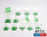 Фигуры геометрические 8 см. Набор прозрачный - fgospostavki.ru - Челябинск