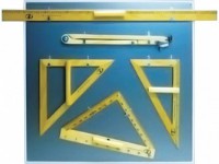 Комплект линеек для школьной доски + доска крепежная (для хранения) - fgospostavki.ru - Челябинск