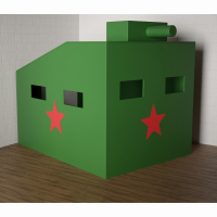 Игровой домик «Танк» - fgospostavki.ru - Челябинск