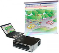 Диск с электронными плакатами, презентациями (электронный учебник) по правилам дорожного движения 66 тем - fgospostavki.ru - Челябинск