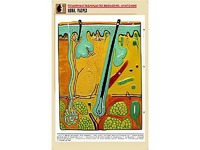 Рельефная таблица "Кожа. Разрез" (формат А1, матовое ламинирование) - fgospostavki.ru - Челябинск