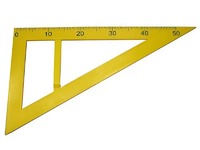 Угольник классный пластмассовый (30 и 60 градусов ) - fgospostavki.ru - Челябинск