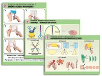 Комплект таблиц "Технология. Обработка бумаги и картона-2" (8 таблиц, А1, ламинированные, с раздаточным материалом) - fgospostavki.ru - Челябинск
