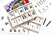 Набор цифр, букв, знаков с магнитным креплением (ламинированный) - fgospostavki.ru - Челябинск