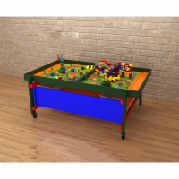 STEAM Многофункциональный стол Весёлые пчёлки оранжевый - fgospostavki.ru - Челябинск