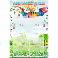 Стенд "Музыкальный киоск" с 4 карманами - fgospostavki.ru - Челябинск