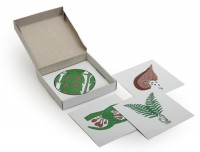 Модель-аппликация "Размножение папоротника" (набор из 8 карт) - fgospostavki.ru - Челябинск