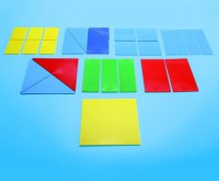 Набор пластин для представления дробей в виде квадратов - fgospostavki.ru - Челябинск