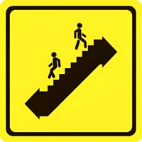 Тактильный знак (пути эвакуации) 100х100 - fgospostavki.ru - Челябинск