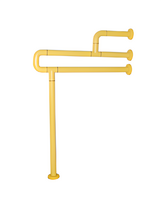 Поручень напольно-настенный с антибактериальным покрытием (желтый) - fgospostavki.ru - Челябинск