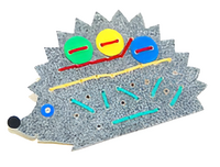 Игра-шнуровка для слабовидящих детей "Ежик" - fgospostavki.ru - Челябинск