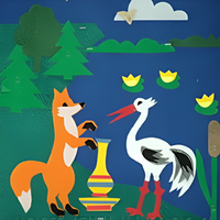 Пособие для слабовидящих детей - Театр-сказка "Лиса и журавль" - fgospostavki.ru - Челябинск