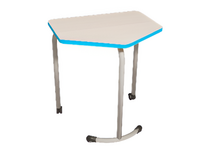 Стол мобильный модульный трапециевидный FLEXY с антивандальной кромкой - fgospostavki.ru - Челябинск