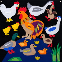 Пособие для слабовидящих детей «Домашние птицы» - fgospostavki.ru - Челябинск