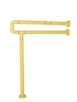 Желтый поручень напольно-настенный с антибактериальным покрытием - fgospostavki.ru - Челябинск