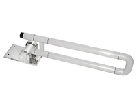 Поручень откидной с антибактериальным покрытием (белый) - fgospostavki.ru - Челябинск