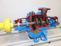 Разрезная модель насоса секционного центробежного типа «ЦНС» - fgospostavki.ru - Челябинск