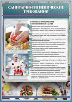 Стенд "Санитарно-гигиенические требования" - fgospostavki.ru - Челябинск