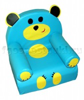 Кресло "Мишка" ВИК с подлокотниками и аппликацией - fgospostavki.ru - Челябинск