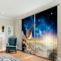 Комплект светонепроницаемых штор "Космическая история" - fgospostavki.ru - Челябинск