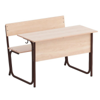 Парта (Место учебное) на круглой трубе - fgospostavki.ru - Челябинск