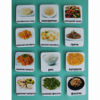Набор карточек "Гарниры" - fgospostavki.ru - Челябинск