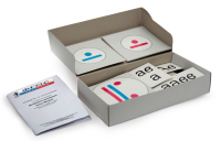 Модель-аппликация "Дигибридное скрещивание. Законы Менделя" (набор из 84 карт) - fgospostavki.ru - Челябинск