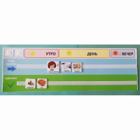 Визуальное расписание на день (для карточек размером 5-5 и 6-6 см) - fgospostavki.ru - Челябинск