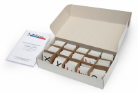 Модель-аппликация "Генетика групп крови" (раздаточный материал из 15 комплектов по 24 карты) - fgospostavki.ru - Челябинск