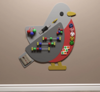 Бизиборд «Перелетный снегирь» - fgospostavki.ru - Челябинск