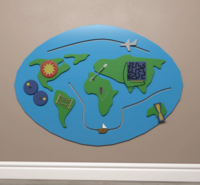 Бизиборд «Планета Земля» - fgospostavki.ru - Челябинск
