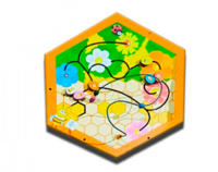 Бизиборд «Пчелиные соты №3» - fgospostavki.ru - Челябинск