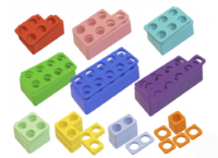 Нумирошка. Набор цветных пластиковых форм 100 шт. по методике Нумикон - fgospostavki.ru - Челябинск