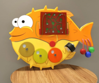 Бизиборд «Рыба-еж» - fgospostavki.ru - Челябинск