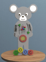 Бизиборд «Серая мышка» - fgospostavki.ru - Челябинск