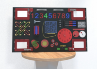 Бизипанель «Красно-черная» - fgospostavki.ru - Челябинск