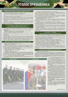 Стенд-уголок "Уголок призывника" - fgospostavki.ru - Челябинск