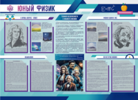 Стенд-уголок "Юный физик" - fgospostavki.ru - Челябинск