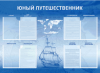 Стенд-уголок "Юный путешественник" - fgospostavki.ru - Челябинск