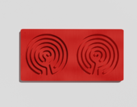 Межполушарная доска №10 красная - fgospostavki.ru - Челябинск