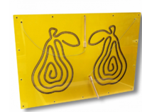 Межполушарная доска №21 желтая - fgospostavki.ru - Челябинск