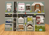 Настенная панель «Городские улицы» - fgospostavki.ru - Челябинск