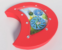 Настенный игровой модуль в виде части гусеницы с весами - fgospostavki.ru - Челябинск