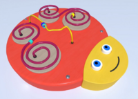 Настенный игровой элемент в виде головы гусеницы - fgospostavki.ru - Челябинск