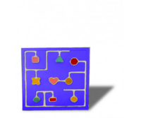 Развивающая панель для изучения движения фигур - fgospostavki.ru - Челябинск